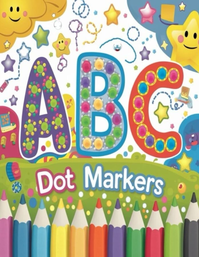 Abc Dot Markers Activity Book: Easy Alphabet, Numbers, Shapes, and Animal Coloring for Toddlers and Preschoolers Ages 1-5
