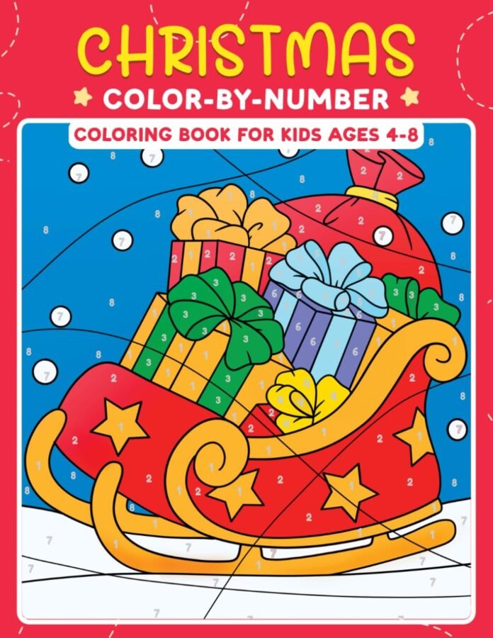 Christmas Color by Number Coloring Book for Kids Ages 4-8: Christmas Coloring Book for Boys and Girls Ages 4-8 | Holiday Season Related Designs for ... Winter Scenes and Other Xmas Favorites