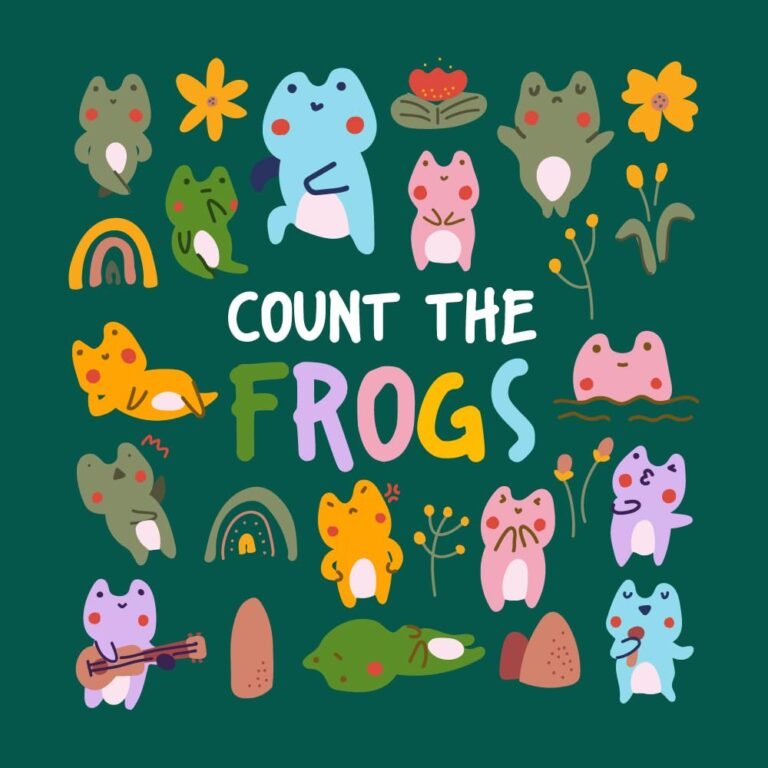 Count The Frogs: Can you count all the Frogs? A Fun Activity Book For 2-5 Year Olds (Kids Who Count | Counting Books for Ages 3-5 Year Olds )