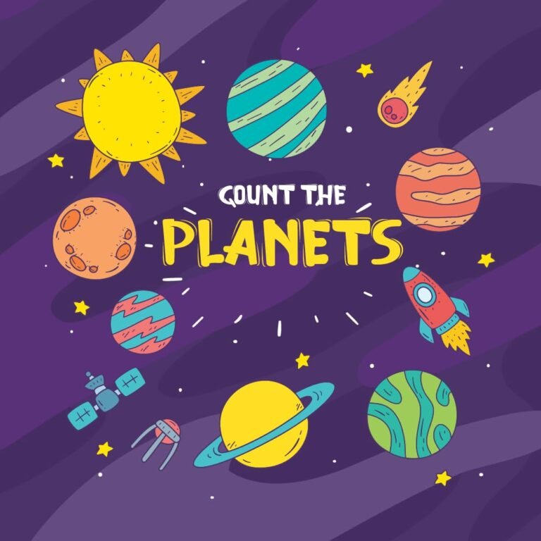 Count The Planet: Can you count all the Planet? A Fun Activity Book For 2-5 Year Olds (Kids Who Count | Counting Books for Ages 3-5 Year Olds )