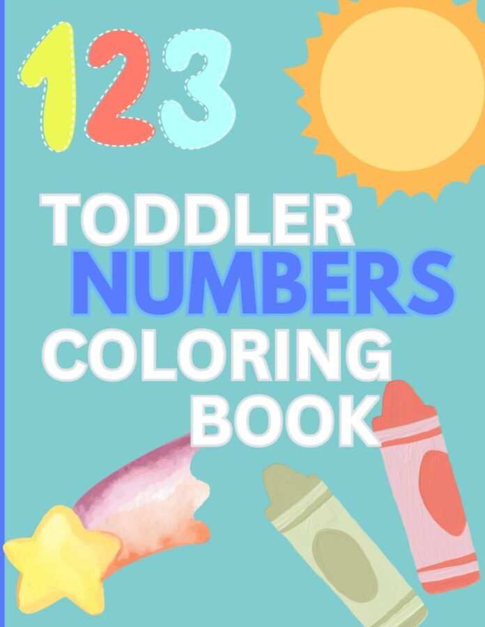 Toddler Numbers Coloring Book